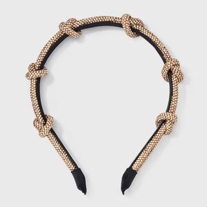 Knotted Rhinestone Headband - A New Day™ Rose Gold